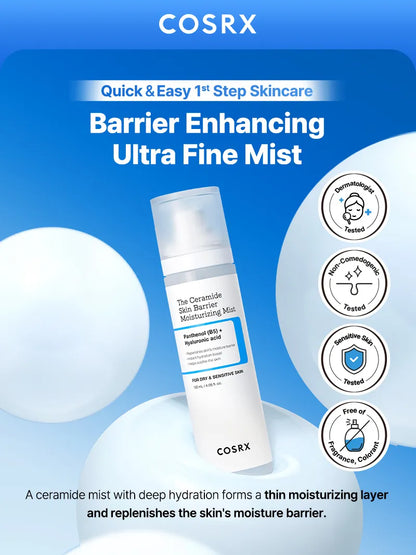 COSRX The Ceramide Skin Barrier Moisturizing Mist