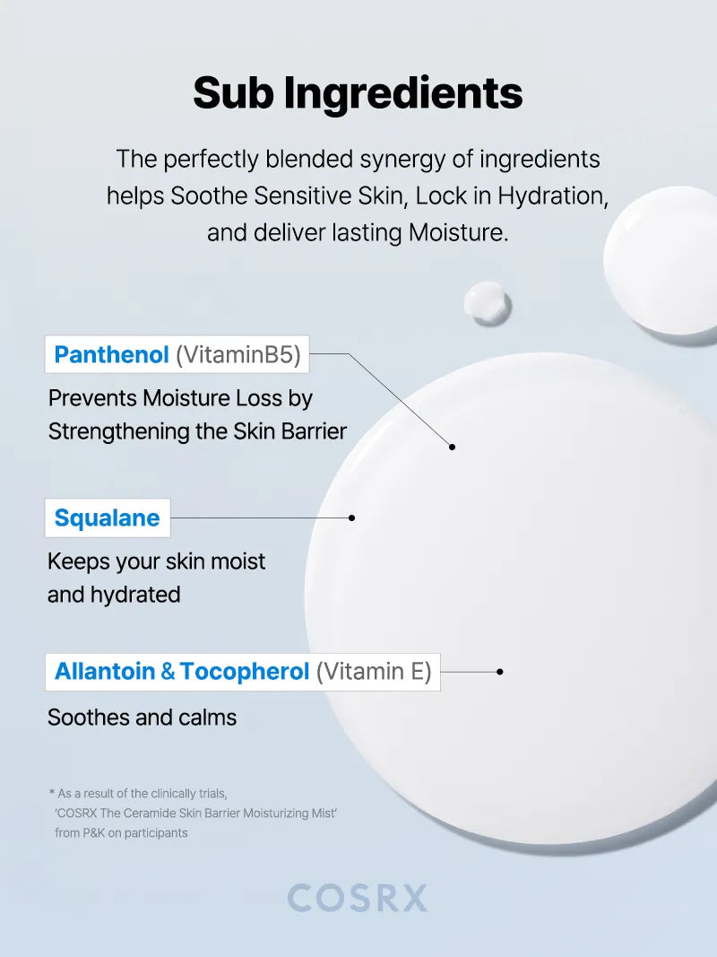 COSRX The Ceramide Skin Barrier Moisturizing Mist